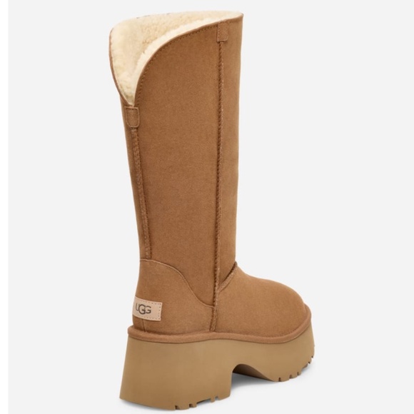 UGG Classic New Heights Genuine Shearling Cuffable Boot - Picture 4 of 12